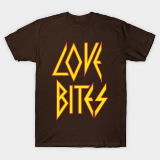 Def Leppard Valentine's Day Card | Love Bites Design T-Shirt